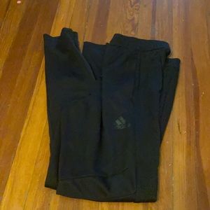 Men’s med all black adidas pants